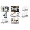 DURABLE PRESENTER DE LUXE lauanimelogo A4 horisontaalne 105x297 mm läbipaistev 820319