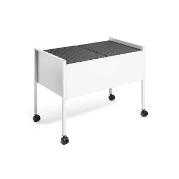 DURABLE rippfailide käru ECONOMY DUO 100 A4, helehall 308210