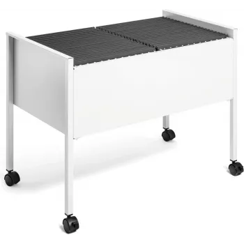 DURABLE rippfailide käru ECONOMY DUO 100 A4, helehall 308210