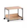 DURABLE SYSTEM 48 mitmeotstarbeline universaalne käru, 3 riiulit, helehall, 600 x 480 x 900 mm, kogukoormus 120 kg, 3710124