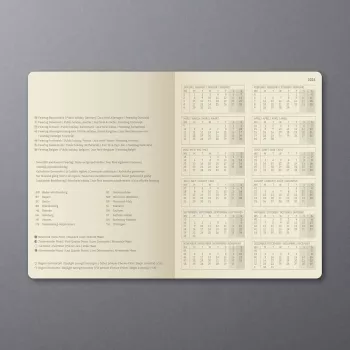 SIGEL Conceptum 2024 Nädalakalender A5 Must kummipaelaga, pliiatsihoidjaga, tehisnahast kaanega, 176 lehekülge, 145 x 210 mm, C2424