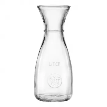 Ritzenhoff & Breker Bordeaux klaaskann 1L, soda-lubi, nõudepesumasinas pestav, täitmisjoon - 6 pakk 818963