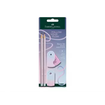 Faber-Castell GRIP Flow Edition kirjutuskomplekt, Blushing Sky, 2 pliiatsit (B) 117007
