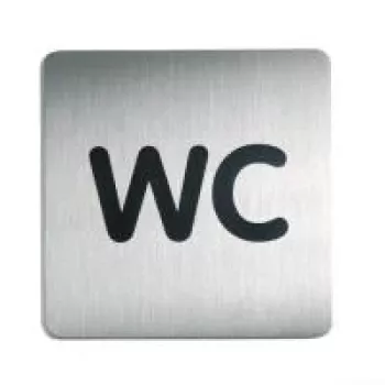 DURABLE PICTO WC piktogramm-märk 150x150 mm isekleepuv akrüül 495723