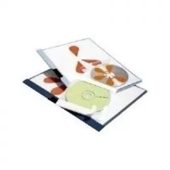 DURABLE CD/DVD FIX isekleepuvad parandusmärgised, läbipaistvad, 10 tk 521019
