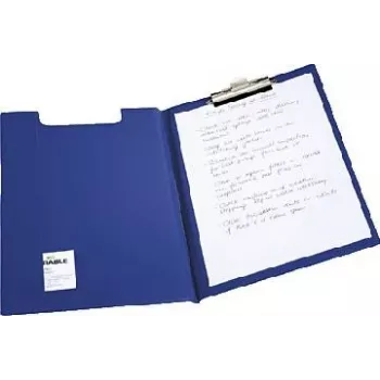 DURABLE Kirjutuslaua Kaust STANDARD, DIN A4, Tumesinine, Pehme Kile koos Papp Tugevdusega 2357-07
