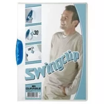 DURABLE SWINGCLIP® 30 A4 läbipaistev klambrikaust - 25 tk pakk (226006)