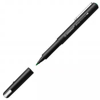 STABILO Fineliner dr!ver, keskmine, roheline, määrdumiskindel ja lõhnatu vesipõhine tint, 1 tk (1089/36)
