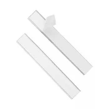 DURABLE LABELFIX® isekleepuv siltide hoidja 200x20 mm, läbipaistev, 10 tk 802019
