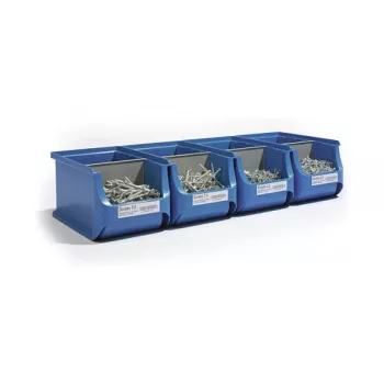 DURABLE LABELFIX® isekleepuv siltide hoidja 200x20 mm, läbipaistev, 10 tk 802019