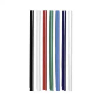 DURABLE Klemmschienen A4 6mm kinnitusliistud, 50 tk pakk, läbipaistev 293101