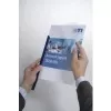 DURABLE A4 klambriga köitmisribad, 100 lehe mahutavus, läbipaistev PP, 50 tk pakk 293919