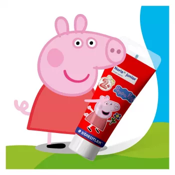 STAEDTLER Noris junior Peppa Pig sõrmvärvid, 4 x 150 ml, alates 2 eluaastast 8814 L1