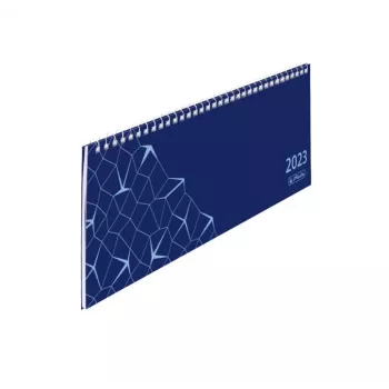 herlitz Compacti lauakalender 2023, sinine, nädal kahel leheküljel, spiraalköites, saksa keeles 50042104