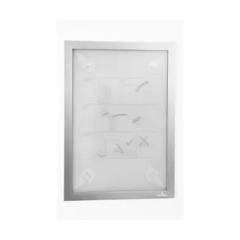DURABLE DURAFRAME WALLPAPER A4 isekleepuv inforaam, hõbedane, 484323