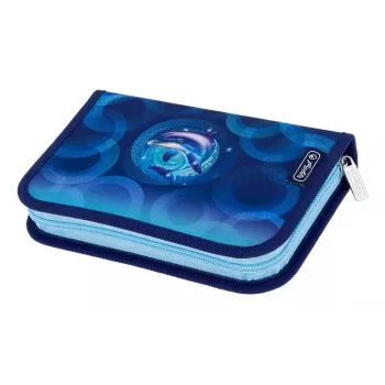 Herlitz Dolphin Ride kooli pliiatsikarp, 31-osaline, polüester, 205 x 140 x 38 mm 400205913