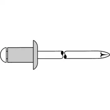 Gesipa pime-neet Al/St 4x16mm Standard KS 10.5-12.5mm (500 tk pakk) 1454030
