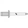 GESIPA pimeetega neet ümara peaga 3 x 7 mm alumiinium/teras 500 tk (6300146)