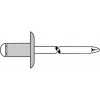 Gesipa pime-neet Al/Steel 5x25mm suur pea K14 kinnitusvahemik 15,0-20,0mm (pakend 250 tk) 1454126