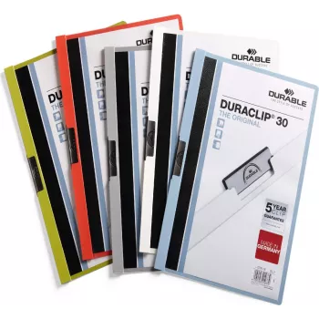 DURABLE DURACLIP 30 A4 klambriga kaust sinine (25 tk pakk) 220057