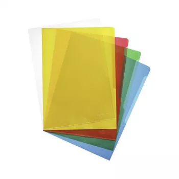 DURABLE STANDARD A4 läbipaistev polüpropüleenist esitlustasku, 100 pakk, ülalt ja küljelt avatav 233700