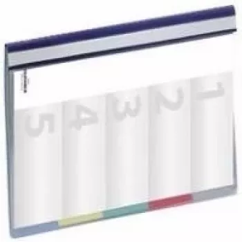 DURABLE DIVISOFLEX A4 dokumentide hoidja, 5 vahekaustaga, sinine 255706