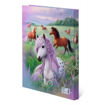 HERMA Zeugnisringbuch Pferdewelt, DIN A4 tugevast kartongist, tugev kaan, täielikult trükitud - 1 tk (20159)