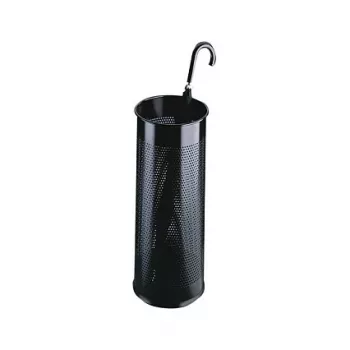 Durable ümmargune metallist vihmavarjualus, 28.5 L, must (335001)