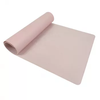HELIT the flat mat lauamatt 800 x 400 mm roosa PVC veekindel lauakaitse H2525126