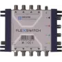WISI FLEXSWITCH DXR0508 Multiswitch 5 sisse 8 vastuvõtjaga toidetav passiivne kaskaaditav