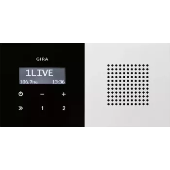 Gira 2280 112 personaalne analoog-sisejaam must