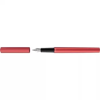 Pelikan Ineo Elements täitesulepea, tulipunane, matt anodiseeritud metall, poleeritud roostevabast terasest nib M, 1 tk (300009909)