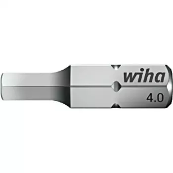 Wiha 7013Z kuuskantotsik 8,0 mm x 25 mm, 1/4 tolline padrun, kroomvanaadiumterasest 7013Z/SW8.0-25