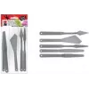 Marabu maalimisnugade komplekt, plastik, 5 tükki, pastoossete värvide, struktuuripastade, akrüülide, õlide, geelide jaoks 0173000000031
