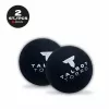 TALBOT torro squash pall, must/punane, keskmine, 2-pakk blisterpakendis punase täpiga 251105