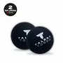 TALBOT torro squash pall, must/punane, keskmine, 2-pakk blisterpakendis punase täpiga 251105