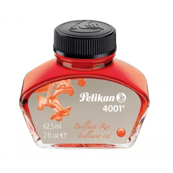 Pelikan 4001 Brilliant Red tindipudel 62,5 ml 329169