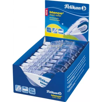 Pelikan blanco Maxi parandusroller, 4,2 mm x 10 m, lahustivaba, valge 340315