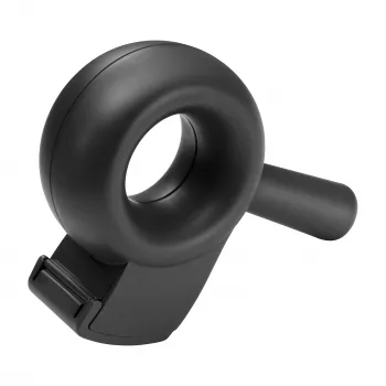 HELIT the bagel käsitsi pakketeibi jaotur, taaskasutatud plast, must, 50 mm teibile, 76 mm südamikule H6380095