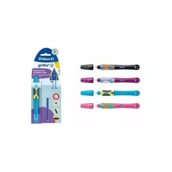 Pelikan griffix Täiteotsikud täitesulepeadele, A + L segapakk (8 algaja, 2 vasakukäelise), 10 tk 964049