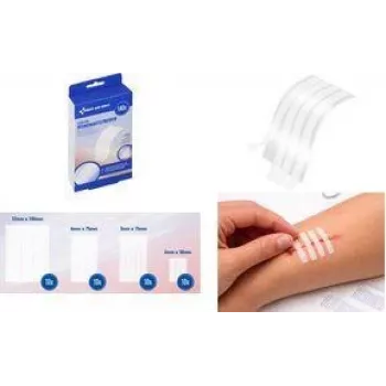 FIRST AID ONLY steriilsed haava sulgemise ribad, valge, 140 riba blisterpakendis (P-10095 00)