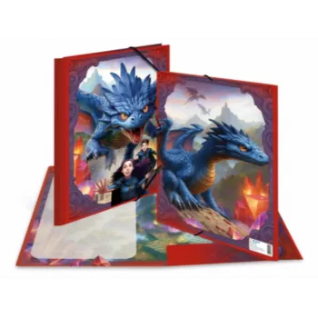 HERMA Dragon nurgakummiga kaust A3 kartong 3 sisemise klapiga 20143