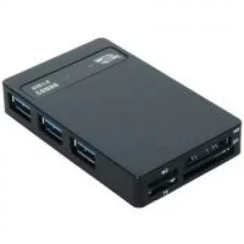 EXSYS EX-1635 USB 3.2 Gen 1 mitmekaardilugeja - must