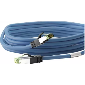 Wentronic Goobay CAT 8.1 patch-kaabel, S/FTP (PiMF), sinine, 5 m, LSZH, vask, 24 AWG 45662
