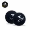 TALBOT torro squash pall, must/kollane, üliaeglane, kahekordne kollane täpp - 1 tk (251107)