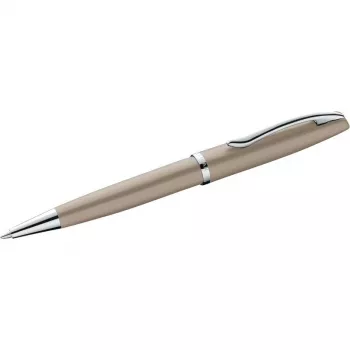 Pelikan Jazz Noble Elegance pastapliiats, taupe metall, pöördmehhanism, keskmine sinine tint 300010130