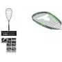TALBOT TORRO Squash Racket Pro 6000, must / roheline, ründav, Y-konstruktsioon, 1 tk (251006)