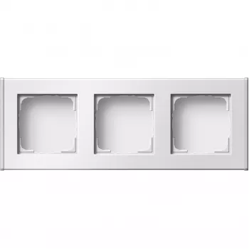 Gira paigaldusprofiil 136327 3-kohaline System 55 puhtvalge