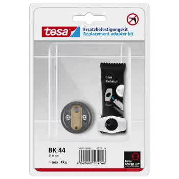 tesa BK44 paigaldusadapteri komplekt Power.Kit vannitoa tarvikutele (1 tk) 40361-00000-00