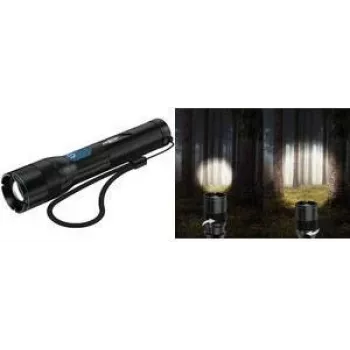 ANSMANN Adventure TA1800RF laetav LED taskulamp, 1800 luumenit, USB-C, must 1600-0763